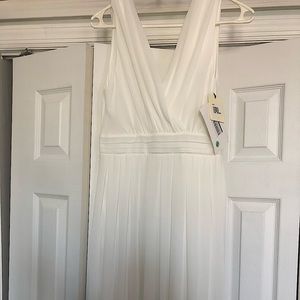 White Summer Event Dress